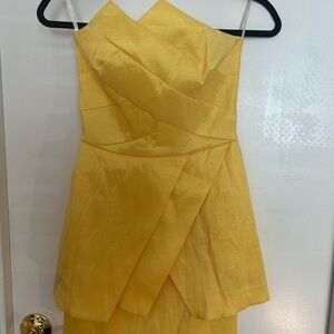 Jessica McClintock Strapless Sunlit Dress